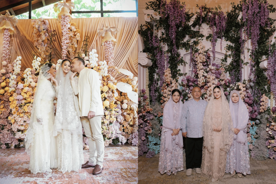 Adu gaya Alyssa dan Syifa saat pengajian. (instagram.com/syifahadju | instagram.com/alyssadaguise)