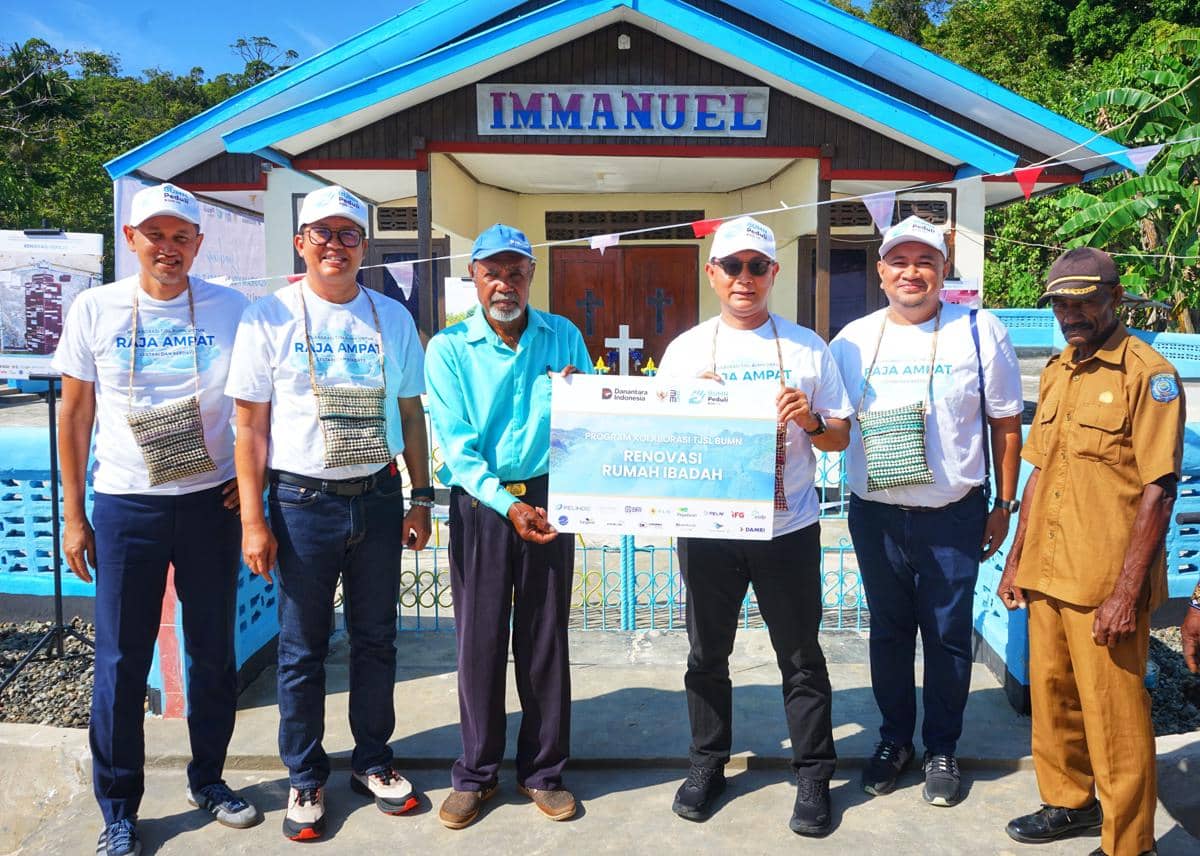 Sinergi Pelindo dan BUMN Hadirkan TJSL Terintegrasi di Raja Ampat