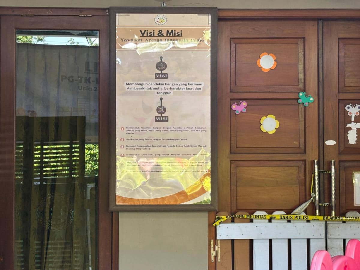 Daycare Little Aresha, di Jalan Pakel Baru Utara Nomor 27, Sorsutan, Umbulharjo, Yogyakarta, Sabtu (25/4/2026). (IDN Times/Herlambang Jati Kusumo)