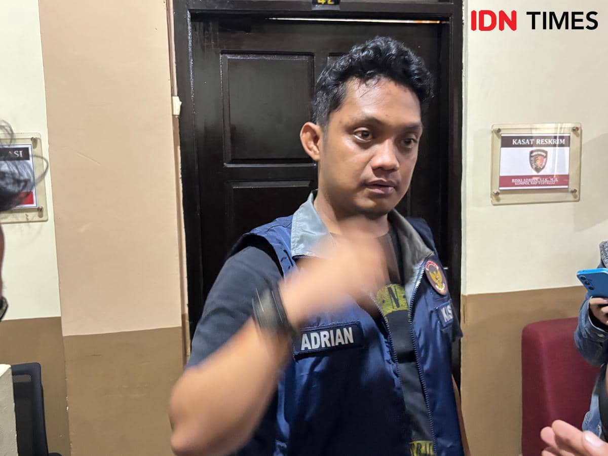 Kasatreskrim Polresta Yogyakarta, Kompol. Riski Adrian. (IDN Times/Herlambang Jati Kusumo)