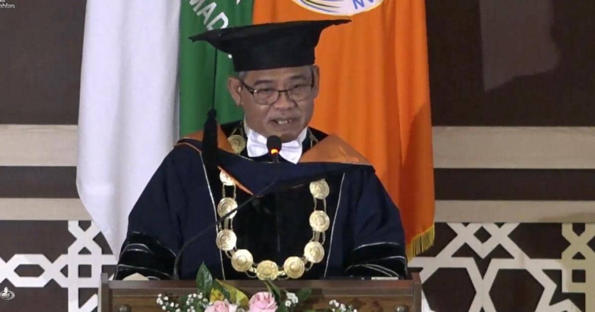 Rektor UAD Prof. Muchlas. (IDN Times/Herlambang Jati Kusumo)