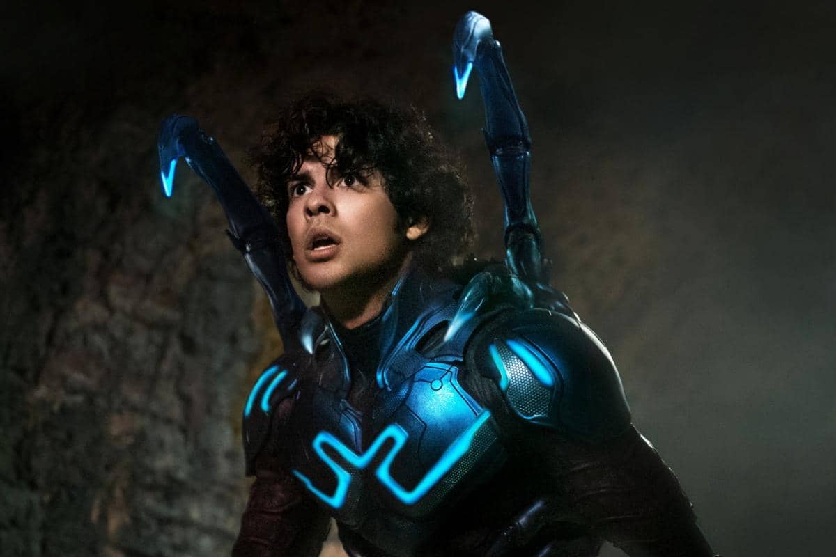 cuplikan adegan dalam film Blue Beetle 