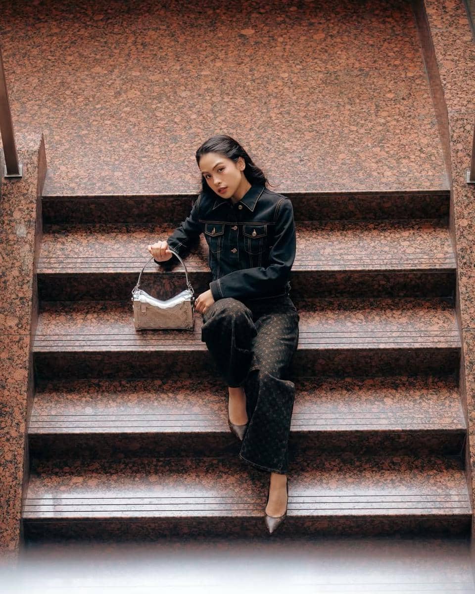 inspirasi OOTD ala Maudy Ayunda