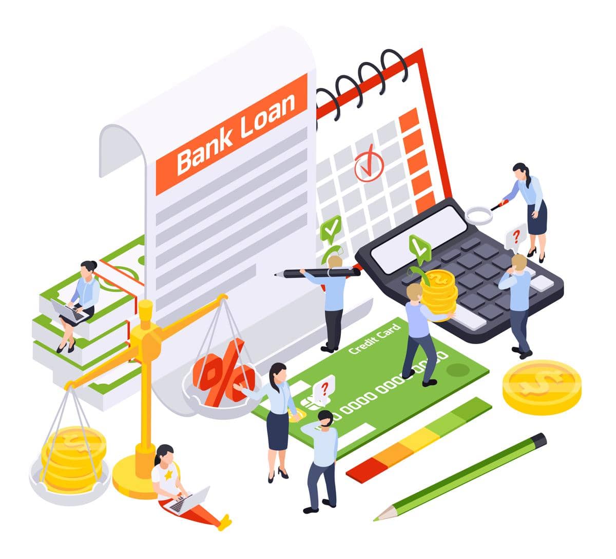 ilustrasi pinjaman bank