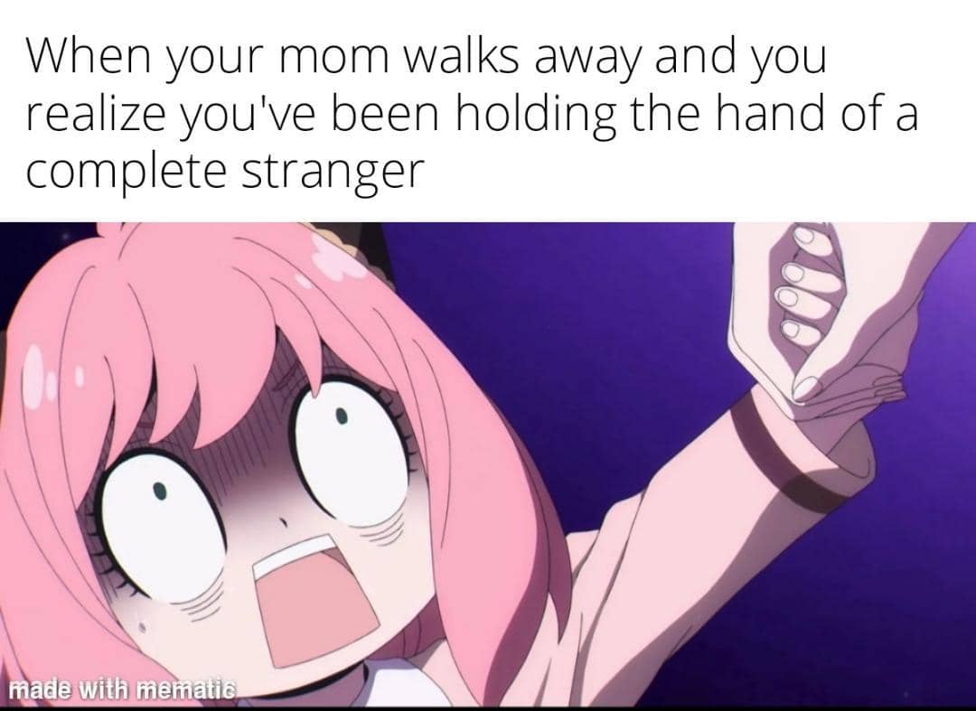 meme anime tentang supermarket