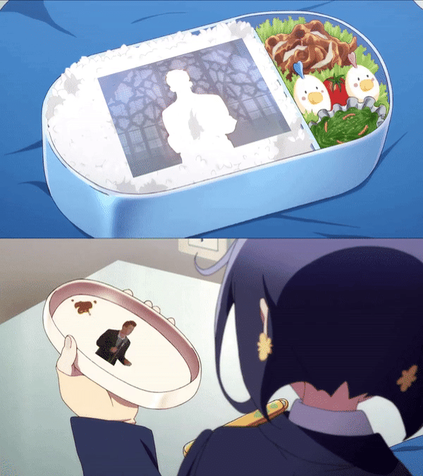 meme anime tentang bento