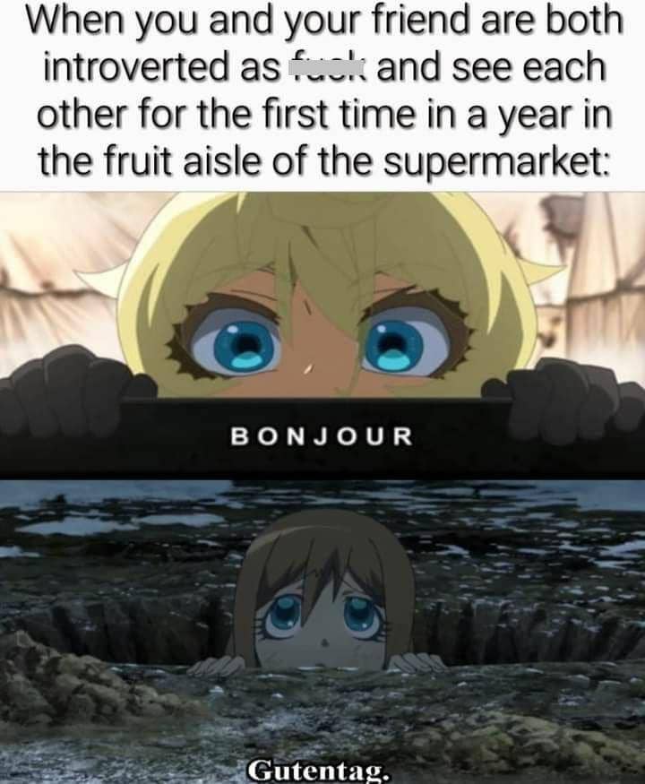 meme anime tentang supermarket