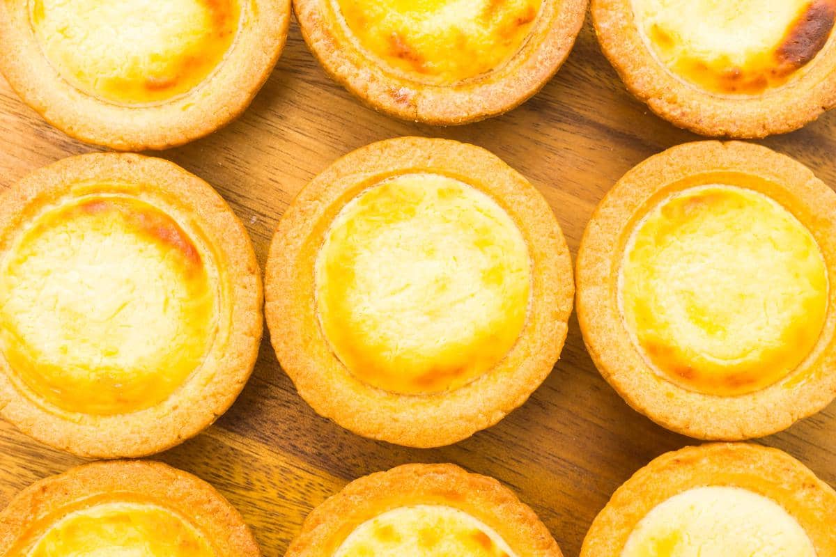 ilustrasi hokkaido cheese tart 