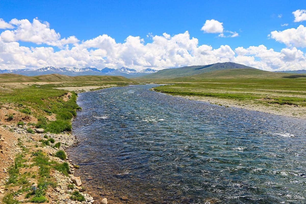 potret Sungai Bara Pani, Sungai terbesar yang melintasi kawasan Taman Nasional Deosai