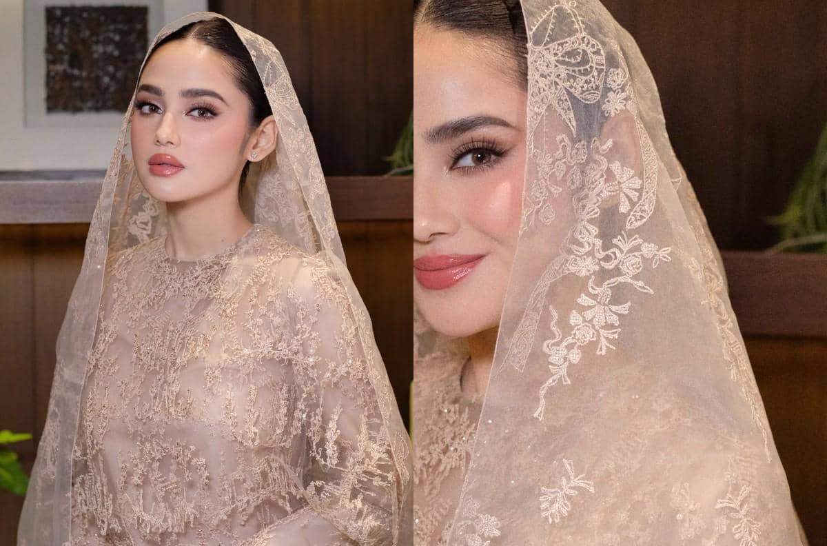 Detail makeup Syifa Hadju