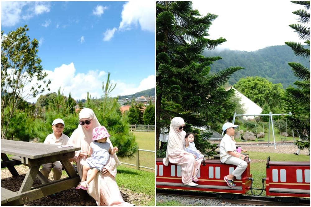10 Potret Larissa Chou Berlibur bersama Anak di Bedugul, Bali, Enjoy!