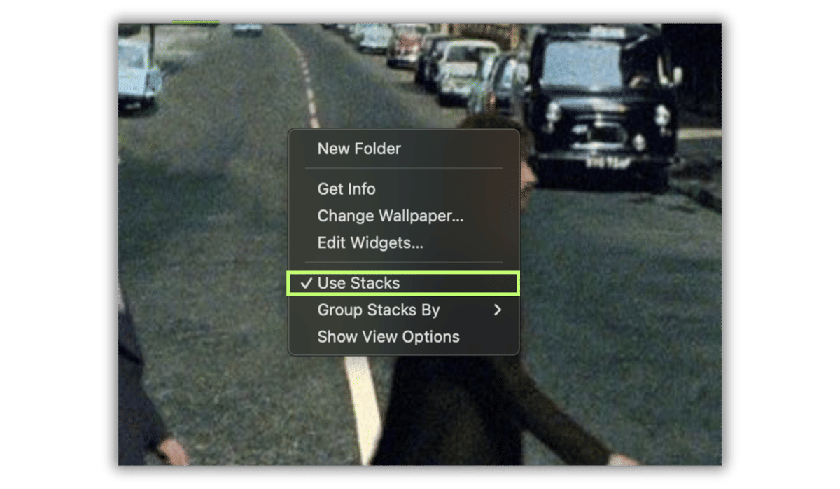 ilustrasi atur files di MacBook