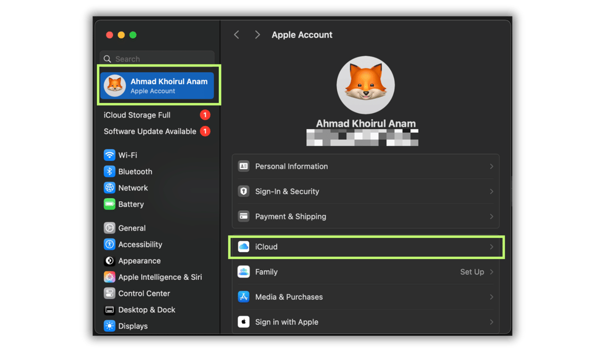 ilustrasi atur files di MacBook