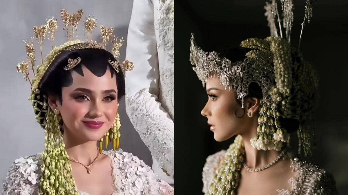 7 Adu Gaya Akad Nikah Syifa Hadju Vs. Alyssa Daguise, Pakai Busana Adat