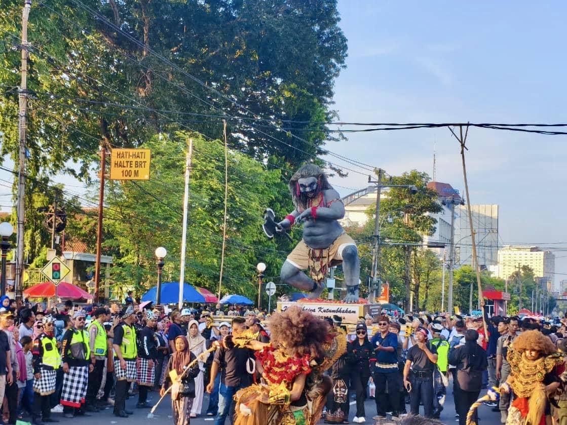 Lewat Pawai Ogoh-Ogoh Kota Semarang Jaga Harmoni Sebagai Kota Toleran