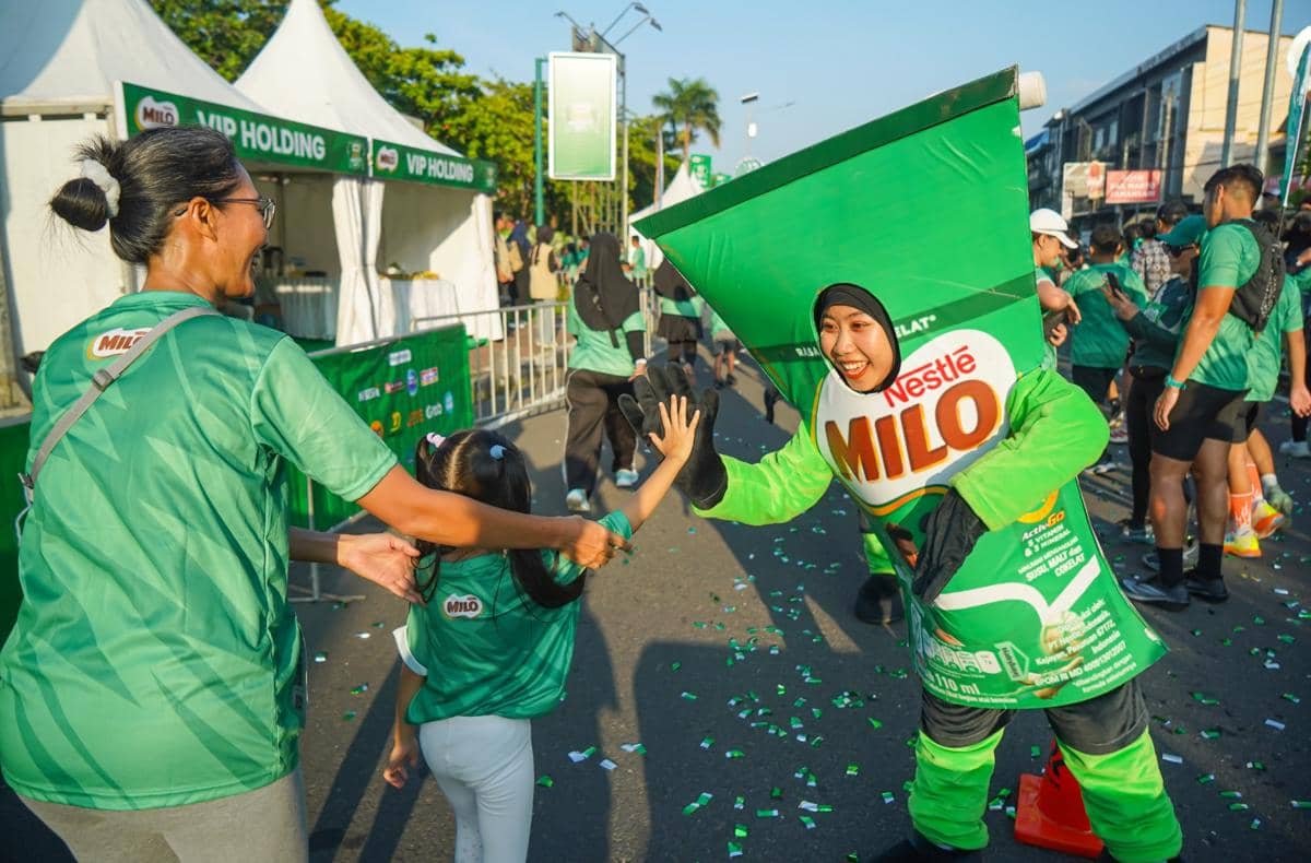 MILO ACTIV, ajang lari, pelari, nestle