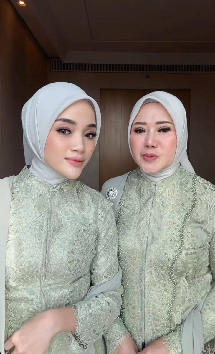 Gaya Keluarga di Akad Syifa Hadju-El Rumi (instagram.com/diandramarsha)