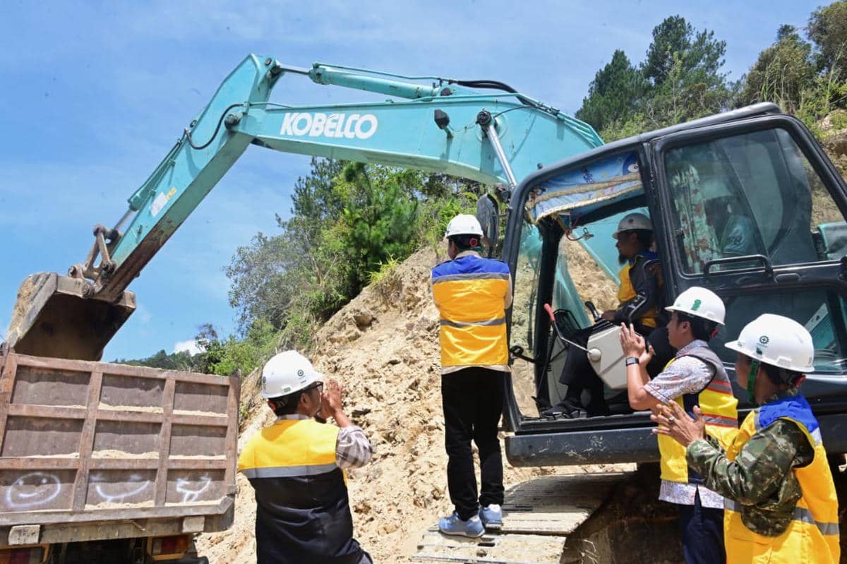 Groundbreaking Jalan Seko Dimulai, Akses Terpencil Segera Terbuka