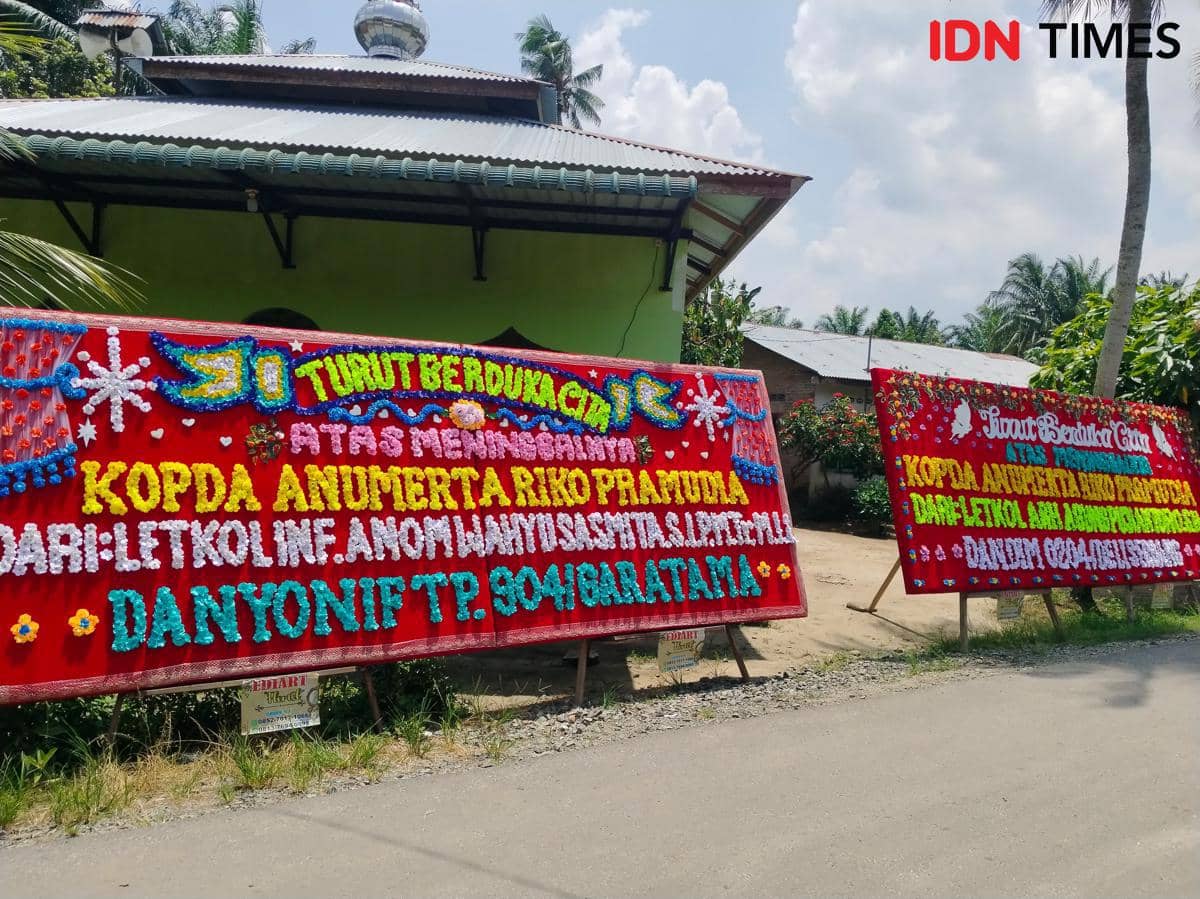 Gugur di Lebanon, Begini Suasana Duka di Rumah Praka Rico Pramudia