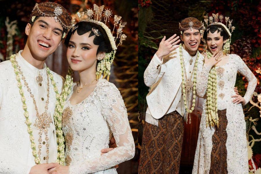 Gaya Syifa Hadju di Akad Nikah, Manglingi Pakai Busana Adat!