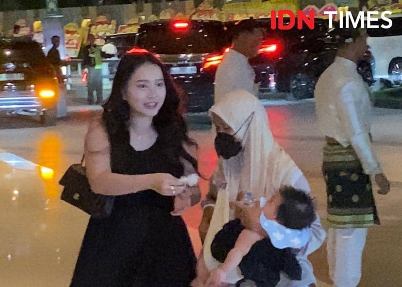 potret Vior di resepsi pernikahan El Rumi dan Syifa Hadju