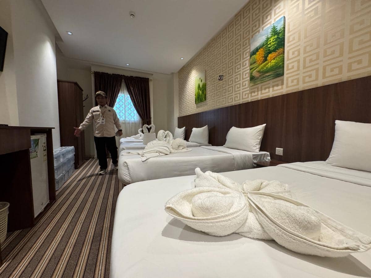 Hotel tempat jemaah haji Indonesia menginap di Kota Suci Makkah, Arab Saudi (MCH/Kemenhaj RI)
