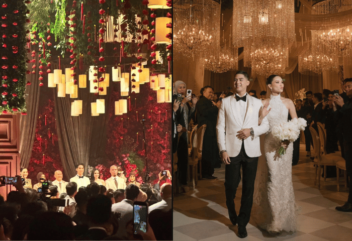 7 Adu Dekorasi Resepsi Pernikahan El Rumi Vs. Al Ghazali, Sama-sama Megah!