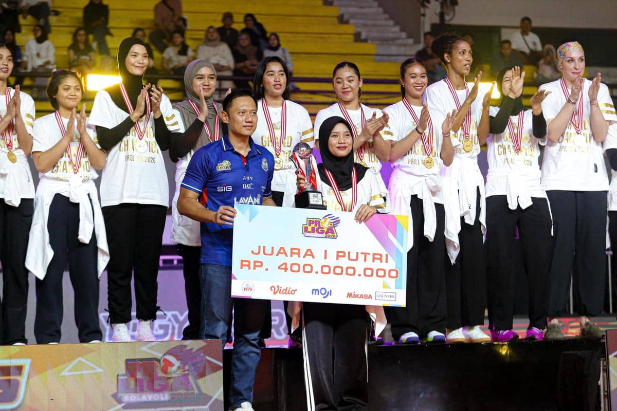 Jakarta Pertamina Enduro Juara Back-to-Back Proliga 2026