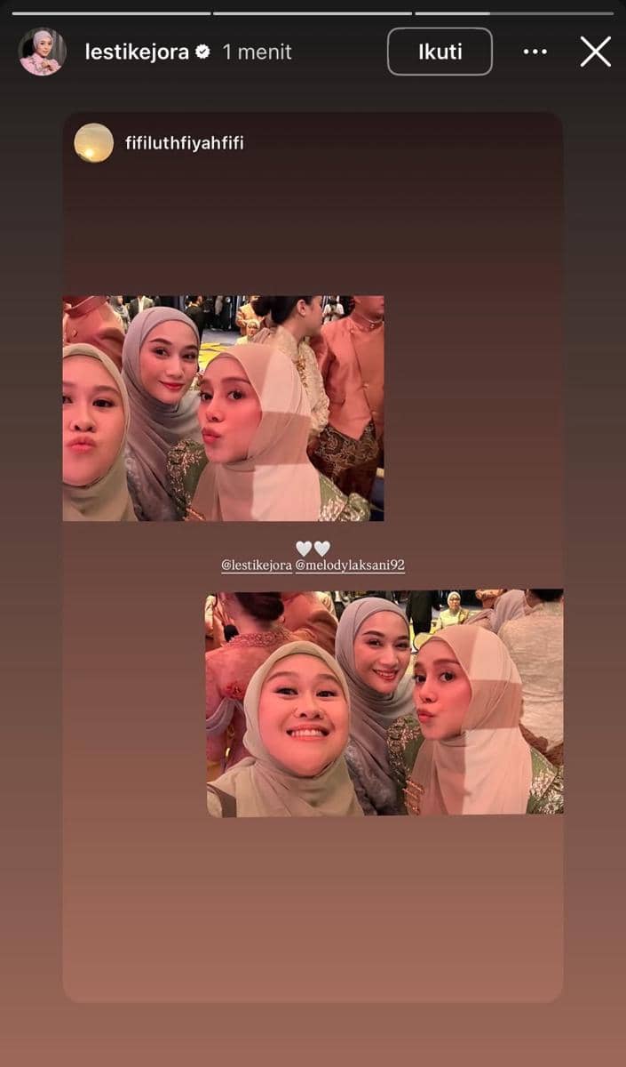 potret artis di pernikahan El Rumi dan Syifa Hadju