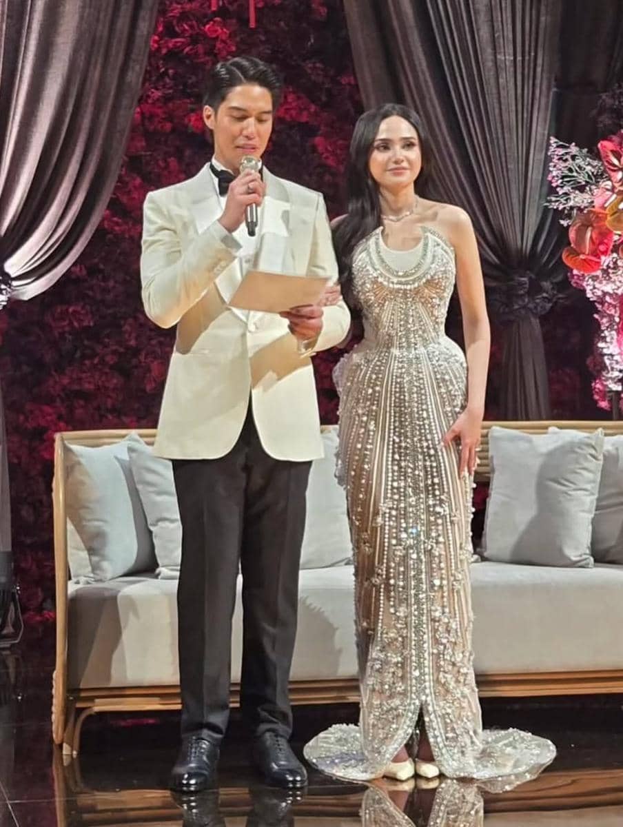 Gaya Syifa Hadju di Resepsi Nikah (instagram.com/elsyifa.story)