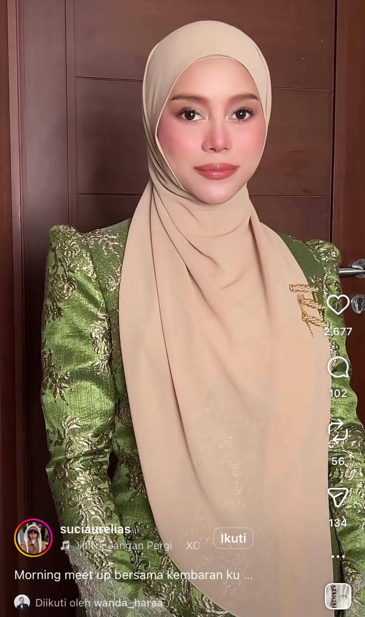 potret artis di pernikahan El Rumi dan Syifa Hadju