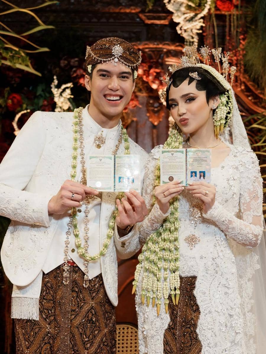 Gaya Syifa Hadju di Akad Nikah (instagram.com/syifahadju)
