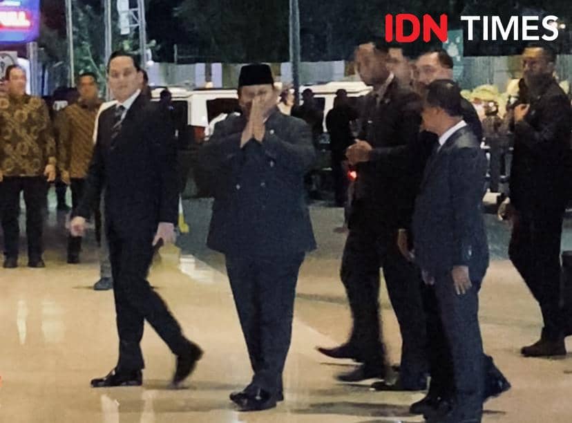 Presiden Prabowo Hadiri Resepsi Pernikahan El Rumi dan Syifa Hadju