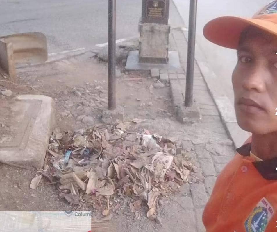 Petugas PPSU Muhlisin