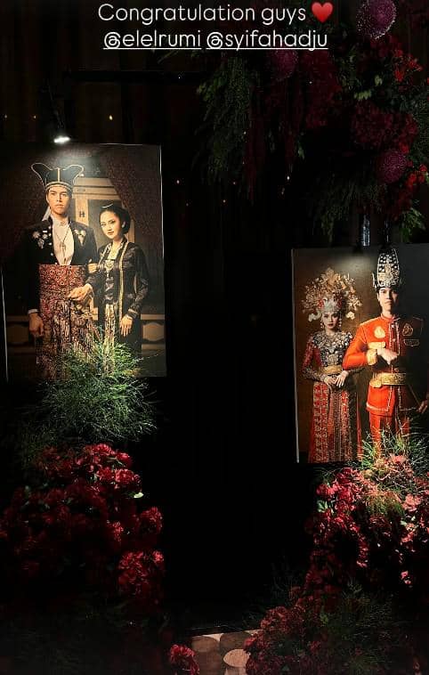 Resepsi El Rumi dan Syifa Hadju 