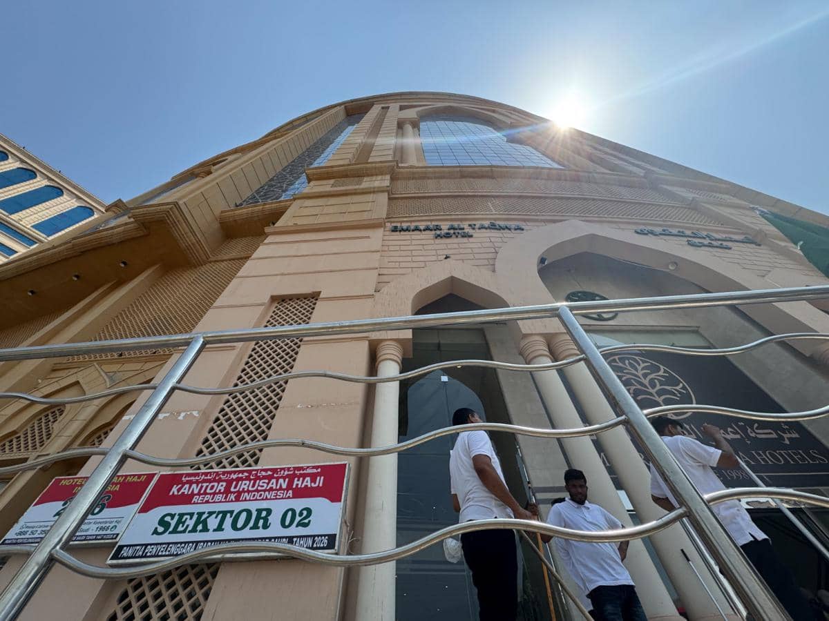 Hotel tempat jemaah haji Indonesia menginap di Kota Suci Makkah, Arab Saudi (MCH/Kemenhaj RI)