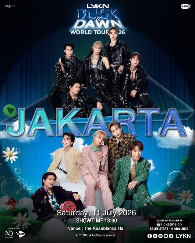 harga tiket konser LYKN di Jakarta 2026 