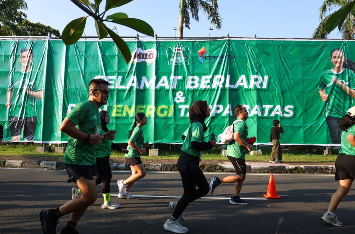 Ajang Lari MILO ACTIV Race 2026 Keliling di 5 Kota, Ini Lokasinya