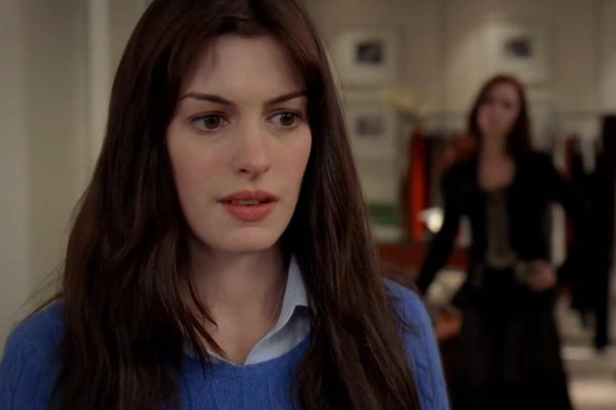 Anne Hathaway dalam The Devil Wears Prada