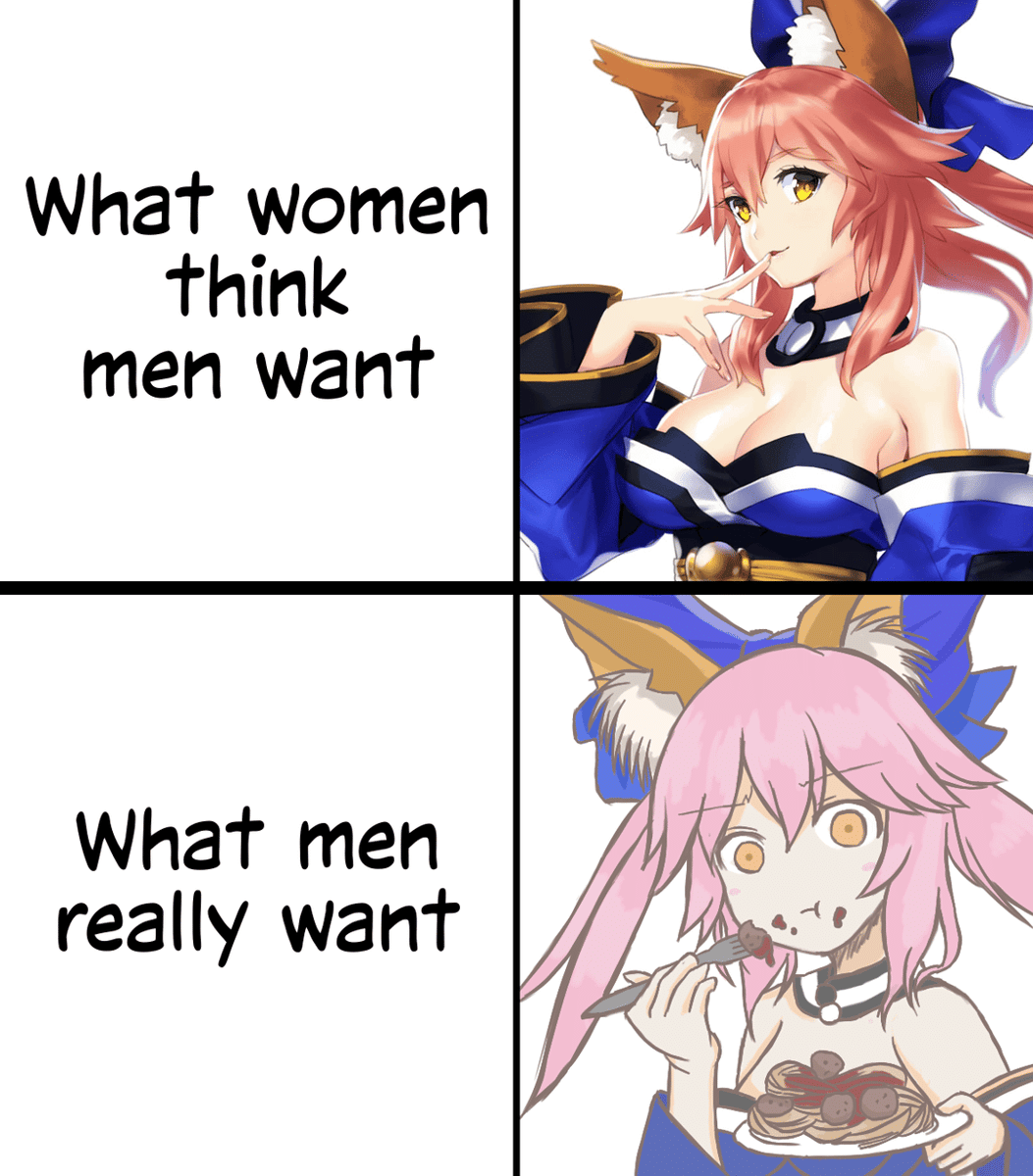 meme anime tentang spageti