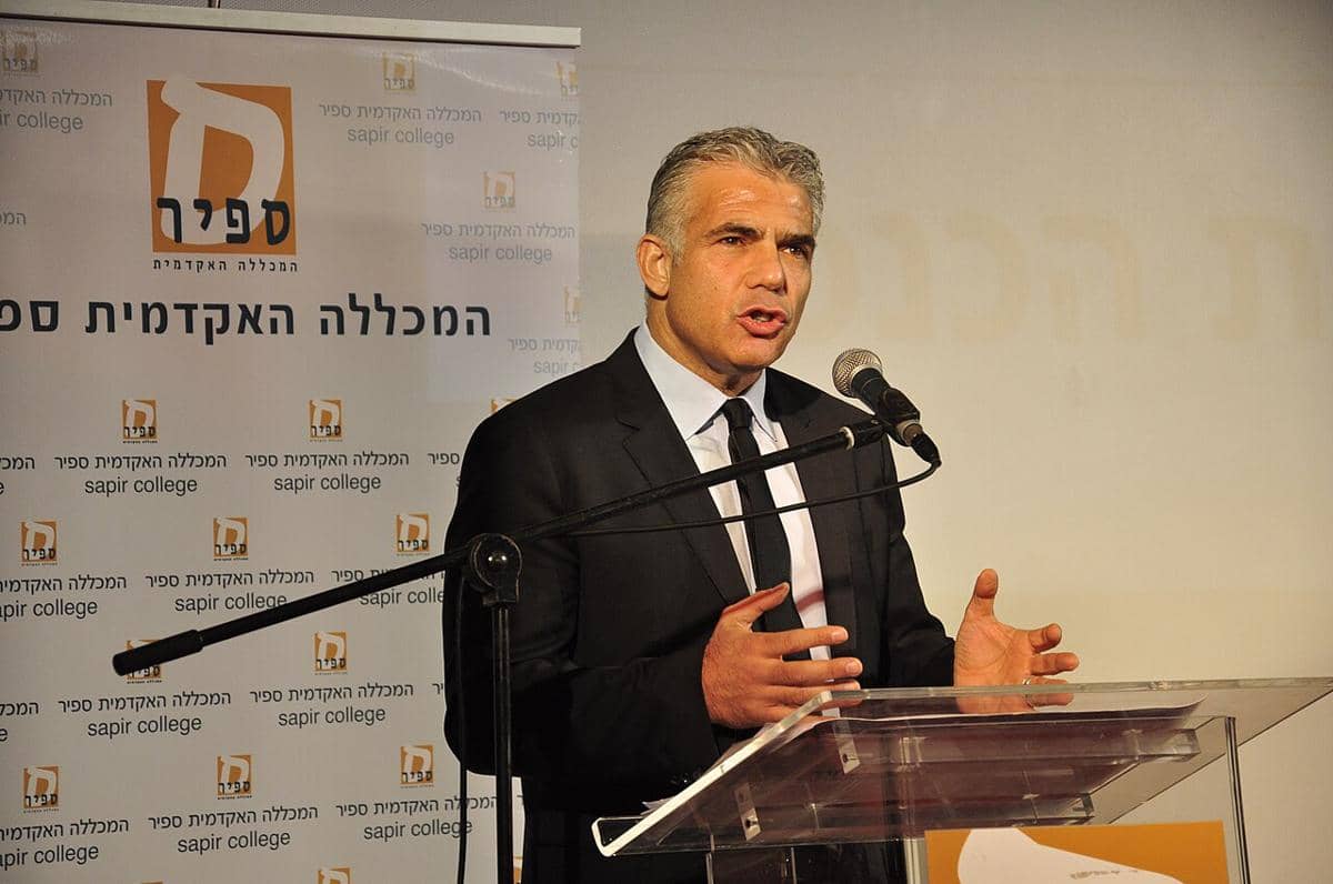 Eks Perdana Menteri Israel Yair Lapid