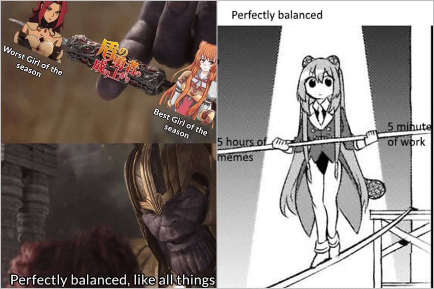 8 Meme Anime tentang Keseimbangan yang Sempurna, Agak Lain!