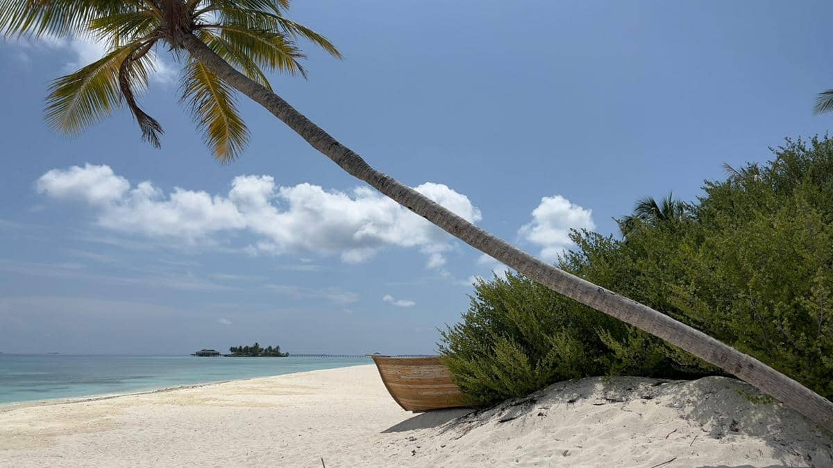 ilustrasi salah satu pantai di Maldives