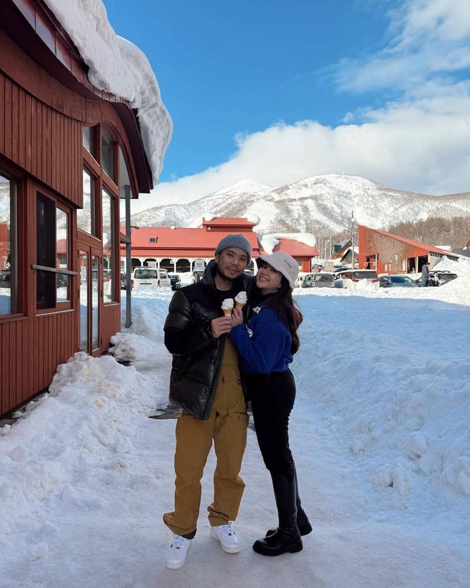 ide OOTD couple ala Jessica Mila dan Yakup Hasibuan 