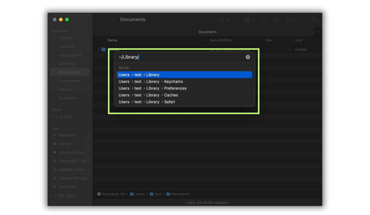 cara uninstall aplikasi di MacBook