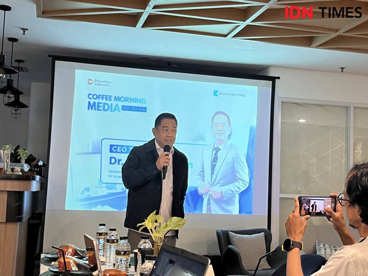 Krakatau Steel Bidik Laba Bersih Rp2,2 Triliun Tahun Ini