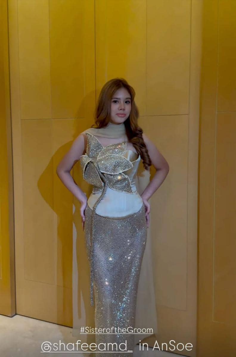 Gaya Keluarga di Resepsi Nikah Syifa Hadju-El Rumi (instagram.com/byansoe)