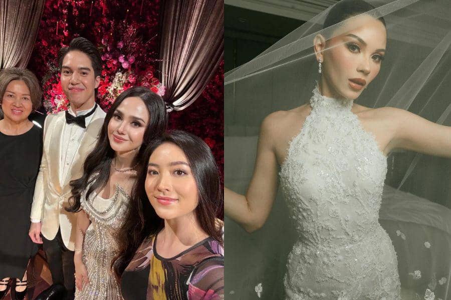 Adu gaya resepsi Syifa Hadju vs. Alyssa Daguise