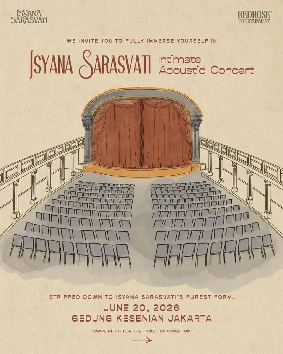 poster konser Isyana Sarasvati