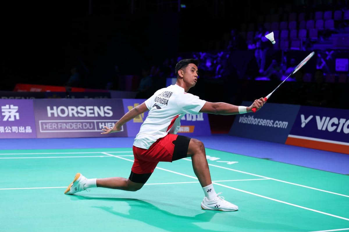 Alwi Farhan turun di partai ketiga melawan Thailand dalam laga fase Grup D Thomas Cup 2026